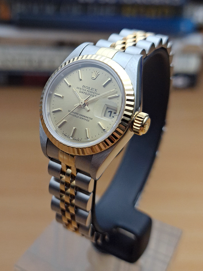  1998 Ladies' Rolex Oyster Perpetual Datejust YG/SS Ref. 79173